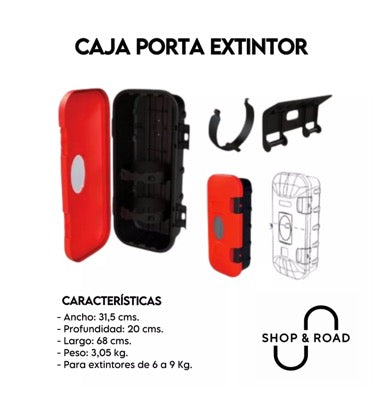PORTA EXTINTOR CAMION