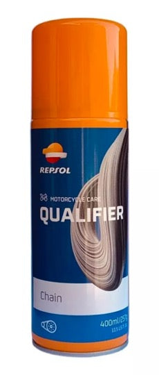 KIT 4 LIMPIADOR + LUBRICANTE CADENA + PULIDOR MOTO REPSOL + REGALO