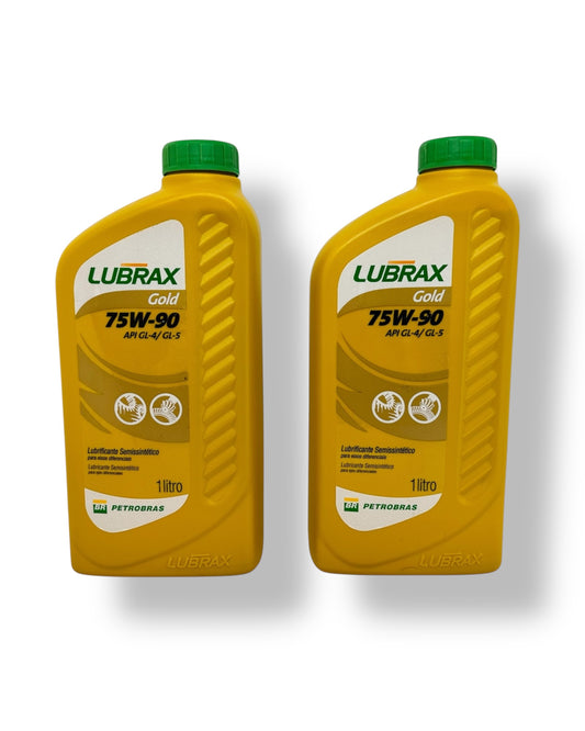 COMBO 13 LUBRAX                             Aceite 75w90 Gl4 Gl5 Lubrax Gold Semisintetico Transmision X 2 LT