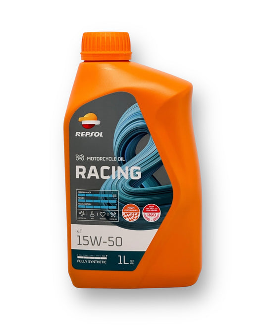 Aceite 15w50 Racing Moto Repsol Sintetico 4t