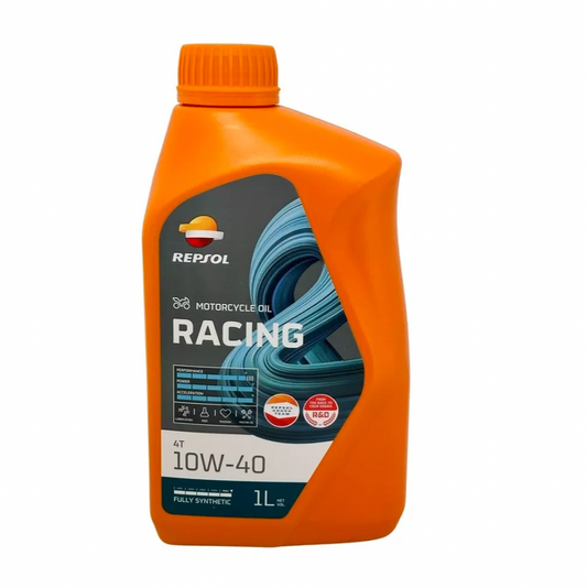 Aceite 10w40 Full Sintetico Moto Racing Repsol 4t
