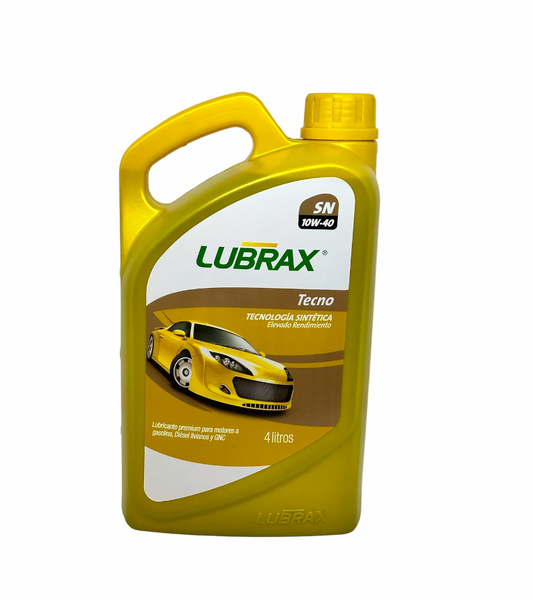 Aceite 10w40 Semi-sintetico Lubrax Tecno Para Autos 4lts