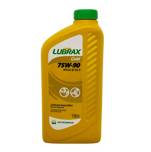 Aceite 75w90 Gl4 Gl5 Lubrax Gold Semisintetico Transmision 1 litro
