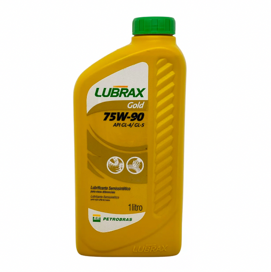 Aceite 75w90 Gl4 Gl5 Lubrax Gold Semisintetico Transmision 1 litro