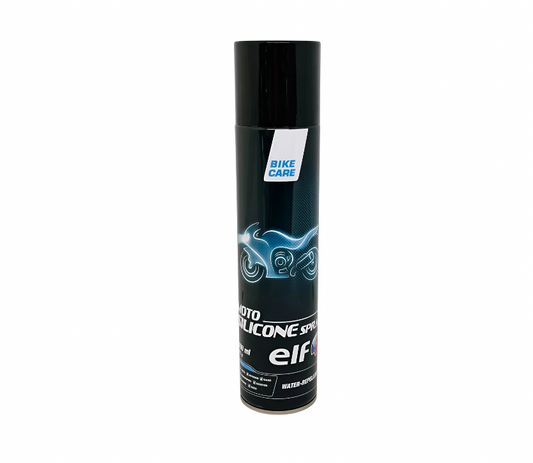 Silicona Spray Abrillantador Moto Elf Repele Agua Restaura