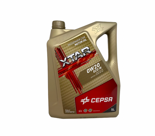 Aceite 0w20 Fully Synthetic Xtar Eco M Cepsa Motor Auto 5l