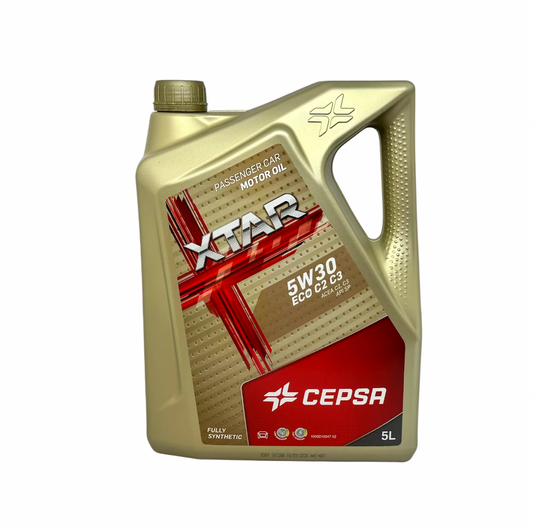 Aceite 5w30 Fully Sintetico Xtar Cepsa Eco C2 C3 Motor Auto