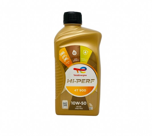 Aceite 10w50 Sintetico Total Hi-perf 4t 900 Moto Api Sn