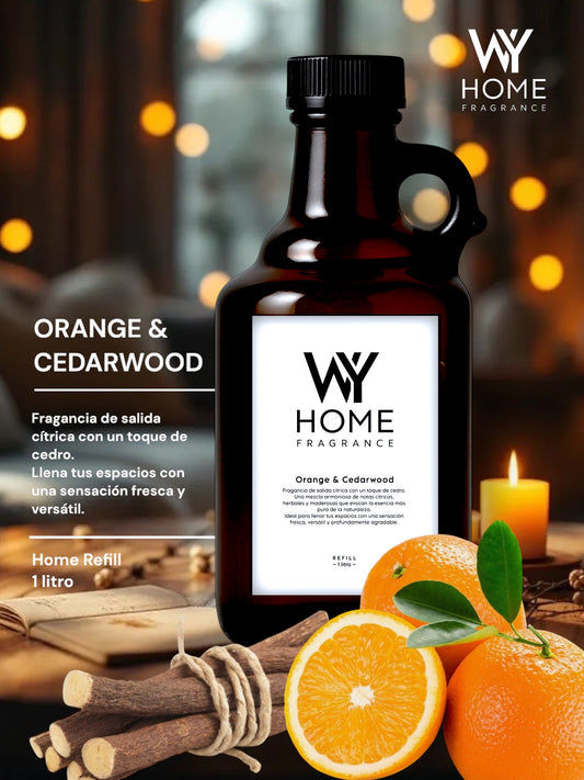 WY HOME REFILL - ORANGE & CEDARWOOD 1 Litro