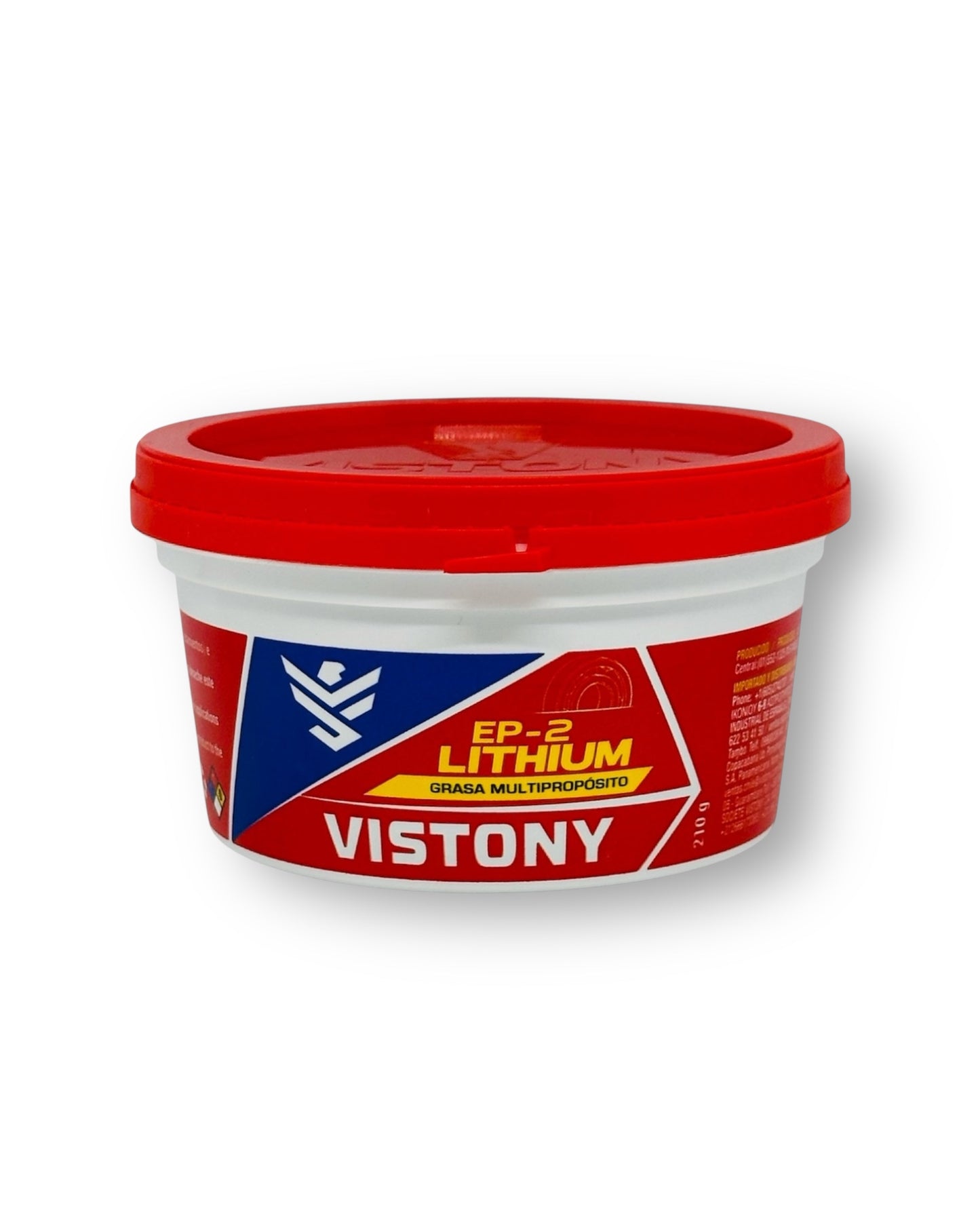Grasa Multiproposito Litio Amarilla Vistony Ep-2 210 grs