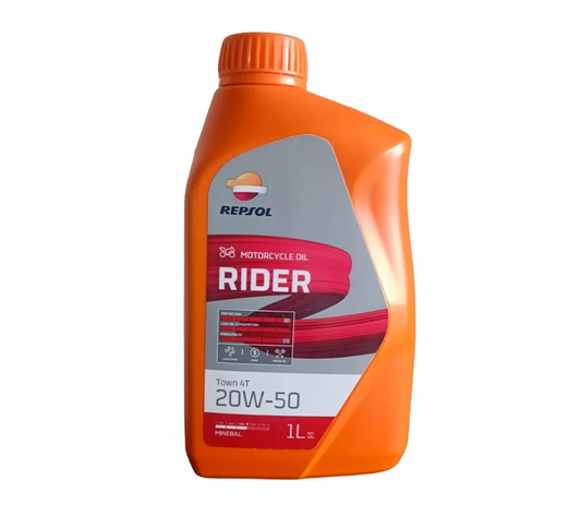 Aceite Moto Rider Town Repsol 4t 20w50 Cp-1 Mineral