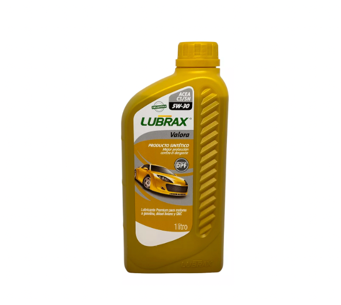 Aceite 5w30 Lubrax Valora  Sintetico Dpf Diesel Bencina 1 litro